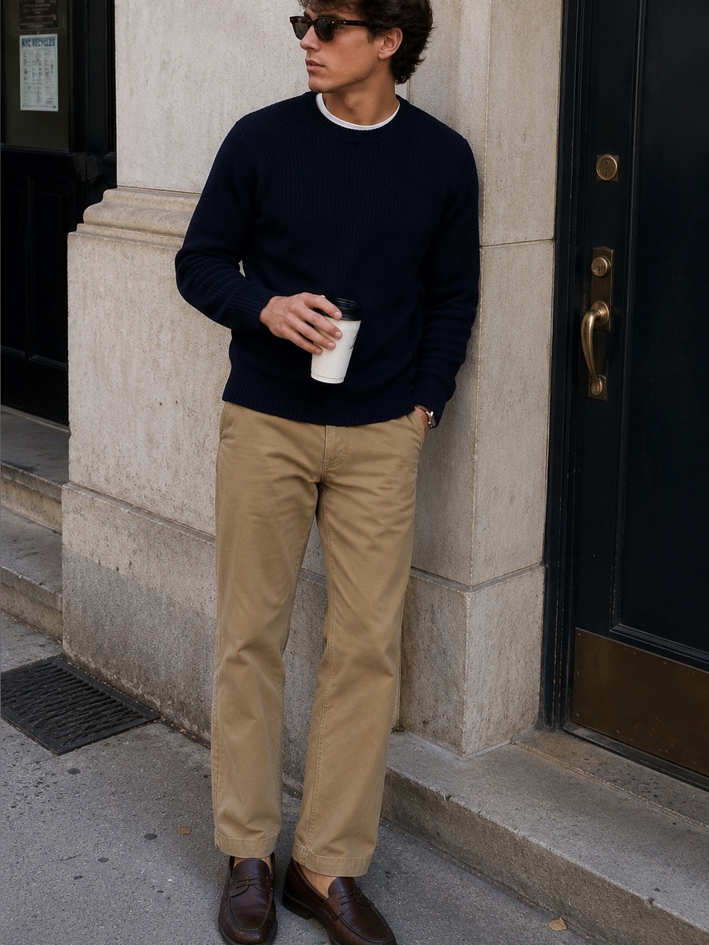 NWT Hugo Boss Mens tan Texas style Pants. 32x34